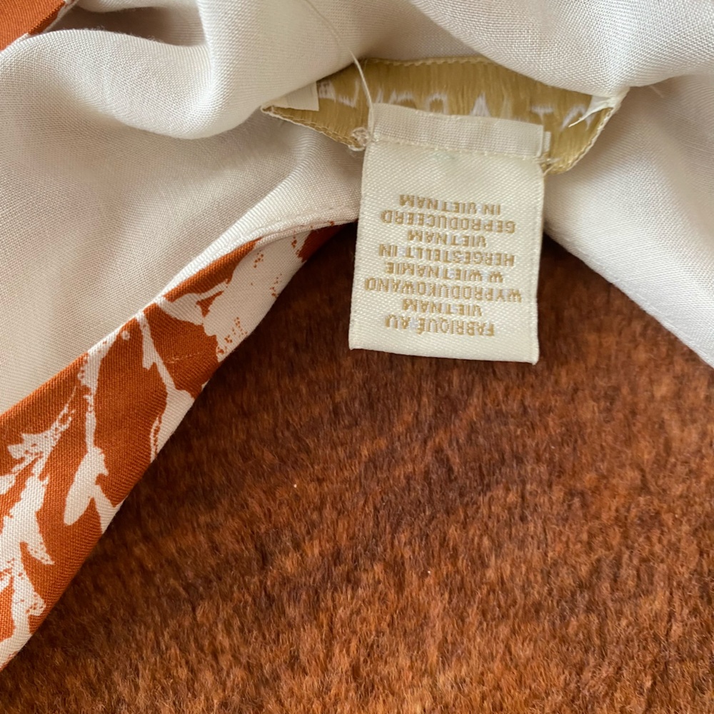 Cynthia Rowley brown and white floral maxi dress - Picture 7 of 8
